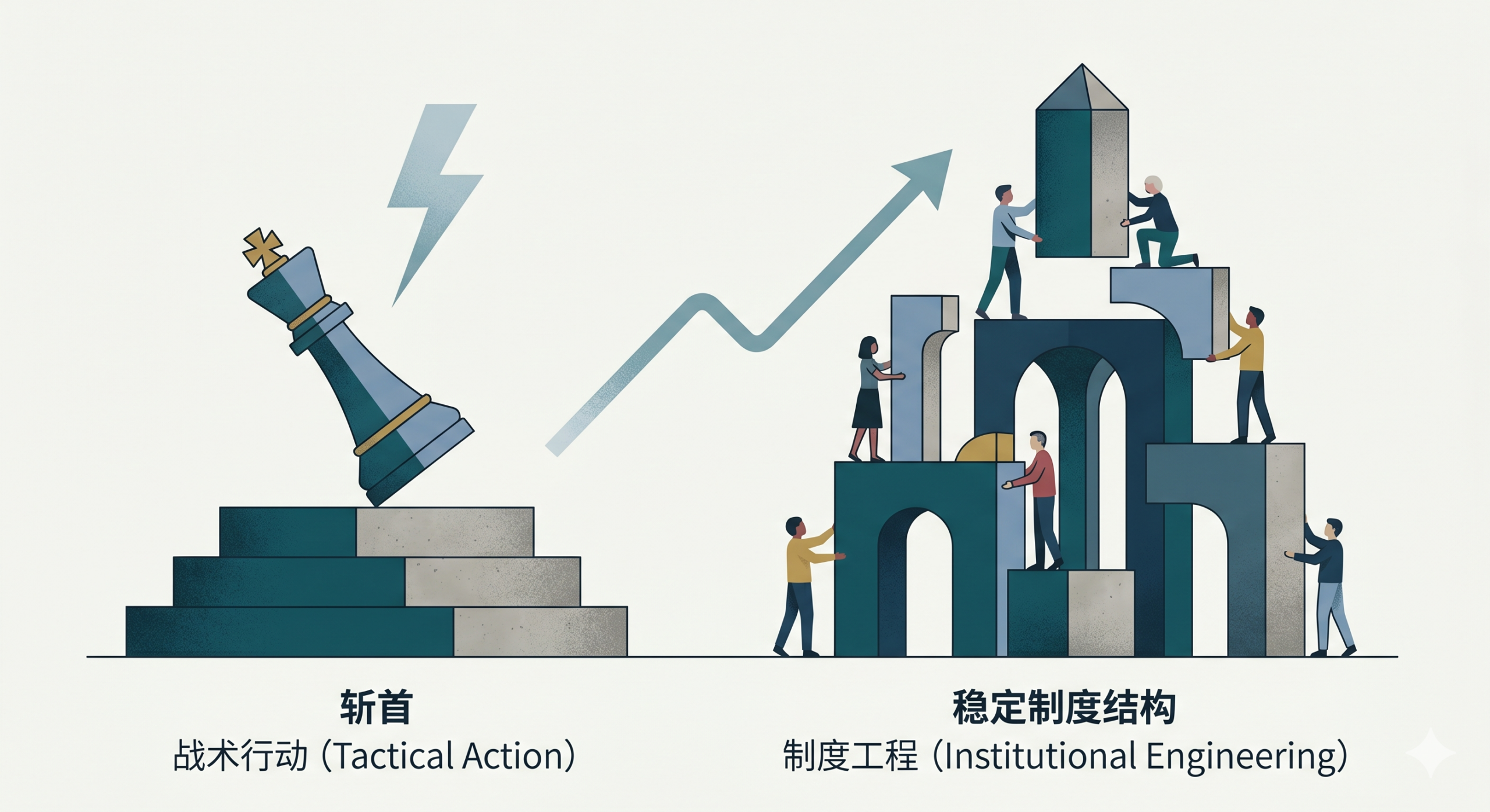 斩首之后，如何塑造稳定制度结构